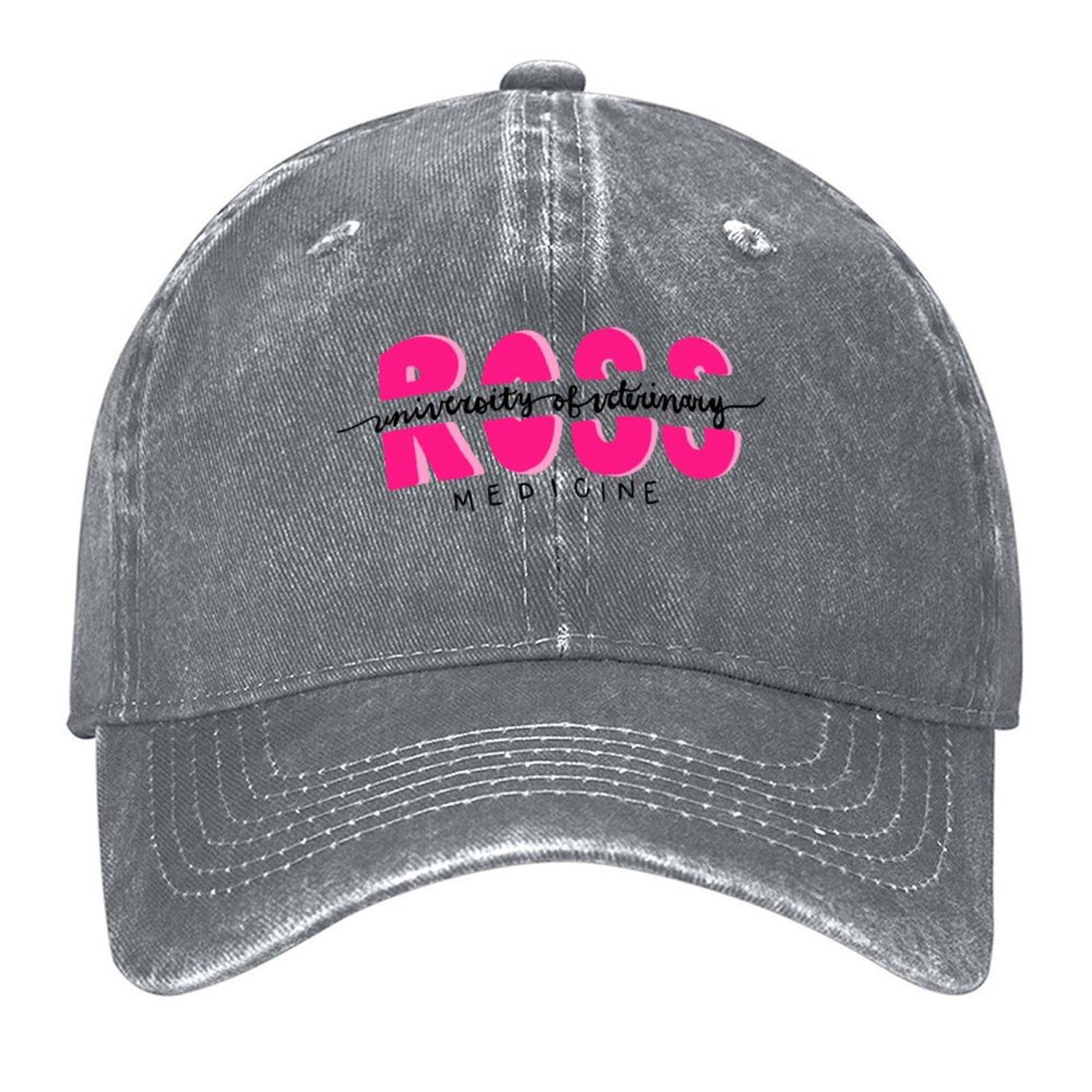 

2026 Ross University Of Veterinary Medicine Pink Class Baseball Cap Hard Hat Rugby Summer Hat Visor Male Women s