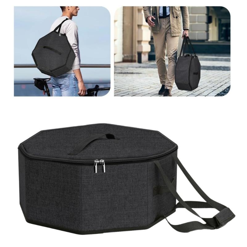 Cowboy Hat Storage Bag Travel Case Organizers Large Capacity Hat Storage Box with Carrying Handle Easy to Carry