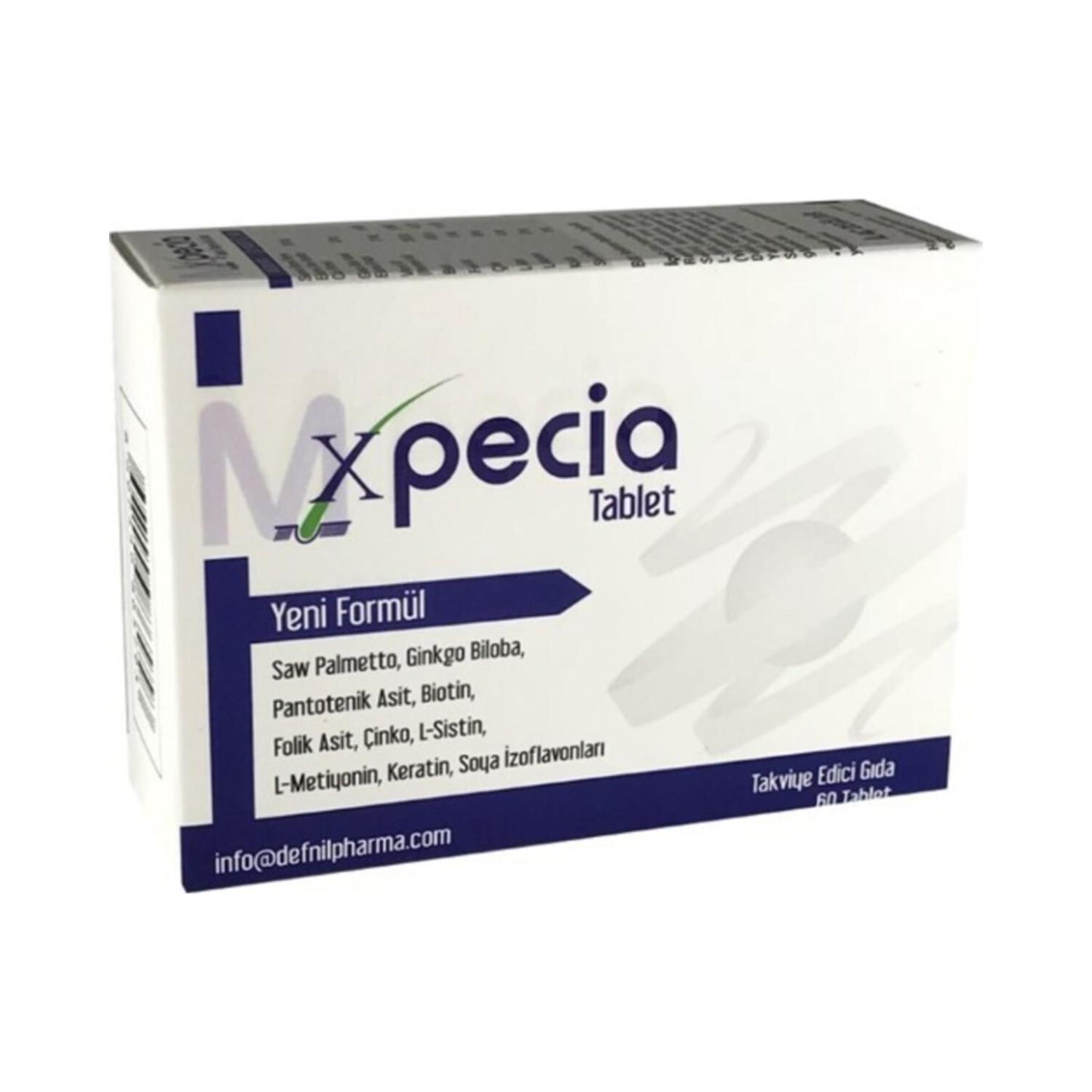 

Xpecia Pharma Hair Scalp Treatment Натуральний харчовий продукт для чоловіків 1 коробка 60 таблеток Repair Lock Hair Growth