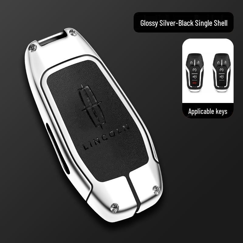 Hochwertiges Metall-Schlüsselschalen für Lincoln MKZ, MKC, MKX (Altes Modell)