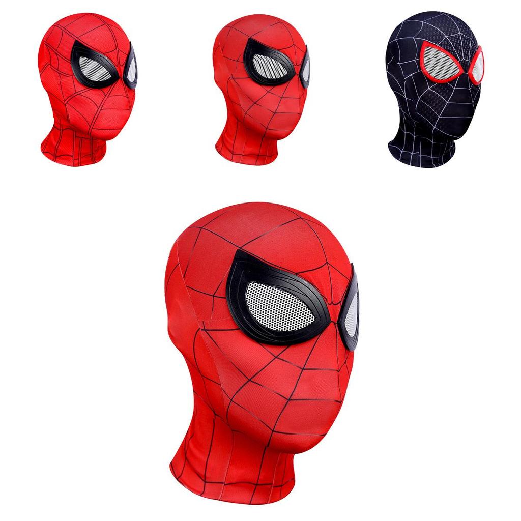 Marvel Spider-man Maska na hlavu pro dospělé Cosplay Kostým Příslušenství Lehká Pohodlná