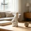 Ghost Figurine Funny Halloween Booty Figurine, 3D Printed Quirky Statue, Whimsical Home Ornament Hilarious Desktop Decoration for Office Tabletop