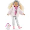 Poupée Mannequin - COROLLE - Valentine À La Montagne - 28 Cm - 4 Accessoires - Dès 4 Ans