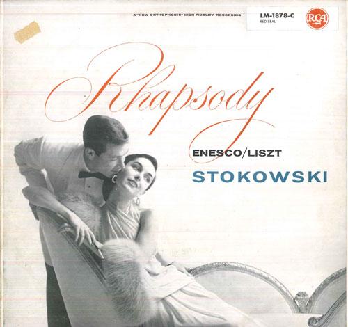 

LP Record LEOPOLD STOKOWSKI, MITGLIEDER DES N - Liszt Ungarische Rhapsodien Nr1 F-m LM1878C RCA VICTOR Germany Classical Used