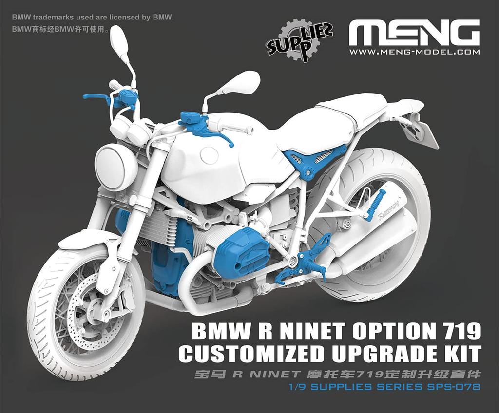 Monmodel BMW R nineT 719 Customized Upgrade Kit Plastic Model Parts MSPS078 1/9