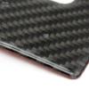 4PCS Real Carbon Fiber  For Mazda CX-5 2017 2018 Window Door Panel Cover Trim