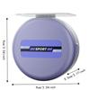 8pcs Height Adjustable Badminton Rebound Trainer Snap Button Badminton Training Aid  Home Practice