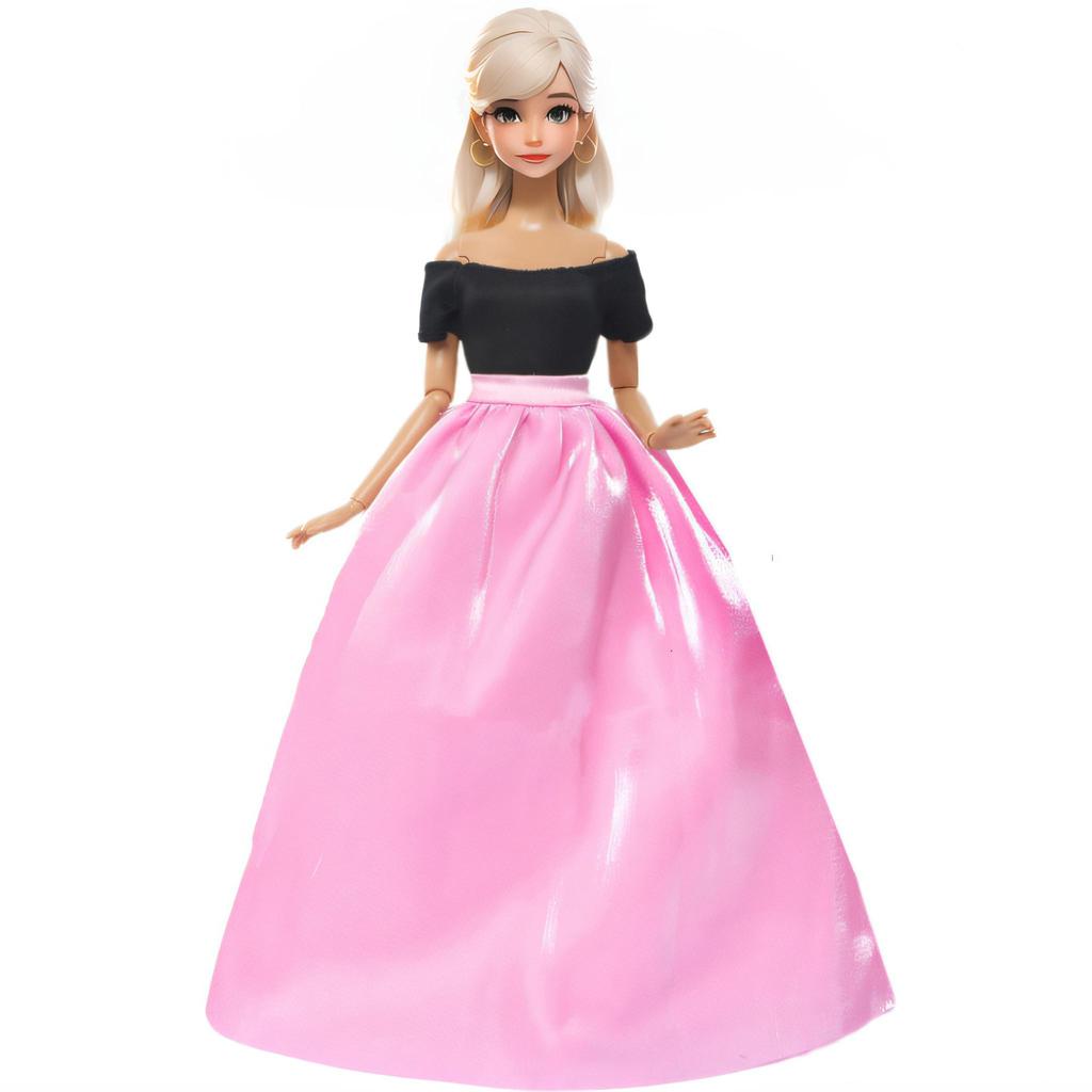 Pretty Princess Ball Gowns Party Dresses for 30cm Doll Clothes Wedding Bride Outfits (NO DOLLS)