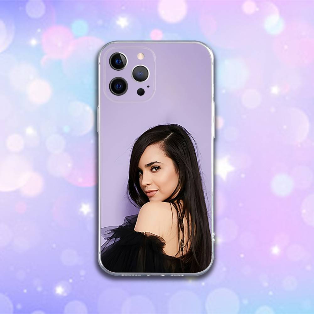 S-Sofia C-Carson Actor Phone Case For iPhone 17,16,15,14,13,12,11 Pro,Max,Plus,X,XS,XR,SE4,E Mini Transparent Soft Cover