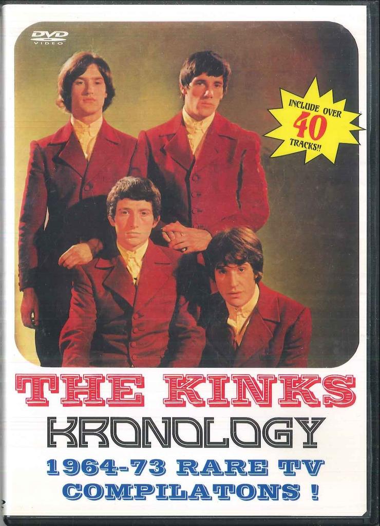 DVD KINKS - Kronology KINKS01 Japan Music Video Used