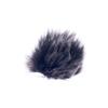 Black Artificial Windscreen Windshield Wind Muff for Lapel Clip De Solapa Microphone Mic 0.5mm