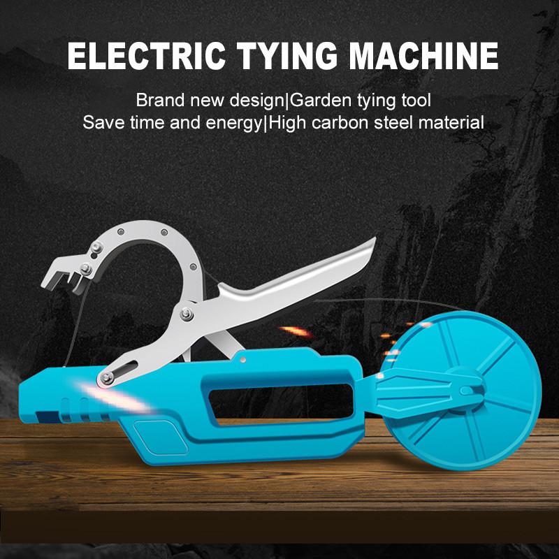 Agricultural Branch Binding Device Handheld Garden Bundled Branch Tool Portable Electric Orchard Tying Machine