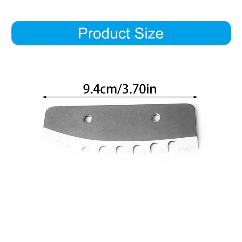2Pcs 8inch Ice Auger Blades Replacement Auger Blades For Power Ice Auger Tool Equipment Workshop Ice Auger Blades Tool