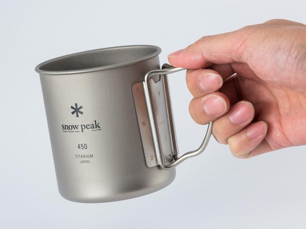 Snow Peak Titanium Single Mug 220 [Capacity 220ml]