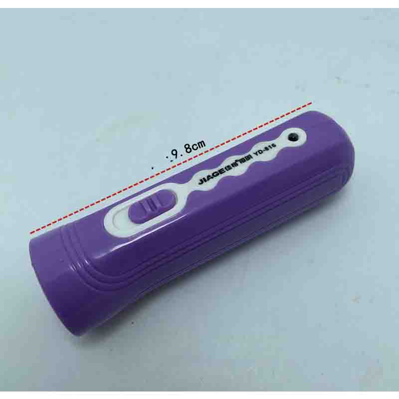 

Перезаряжаемый светодиодный фонарик с одной лампой, ручной фонарик с фиолетовым светом, детектор денег фиолетовый