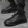 Winter New Cotton Shoes Warm Velvet Thick-soled Cotton Men's Black Trend Casual Winter Boots