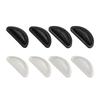 20 Pairs Silicone Nose Pads Silicone Texture for Acetate Frame Glasses Soft Comfortable Nonslip Eyewear Accessories