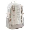 Li Ning Sports Life Collection Polyester Students Backpack Unisex Silver Birch Gray ABSV013-4