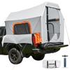 VEVOR Cort gonflabil pentru camionetă, 2,2 x 1,65m Cort pentru bena camionului pentru 3 sezoane cu ferestre din plasă ventilate