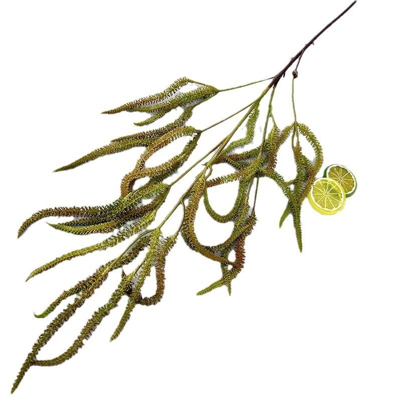 Artificial Mirb Salicaceae With Soft Plastic Leaves For Decoration Indoor