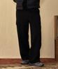 CHASECULT Unisex Stretch Fleece-Lined Cargo Jogger Pants - Black