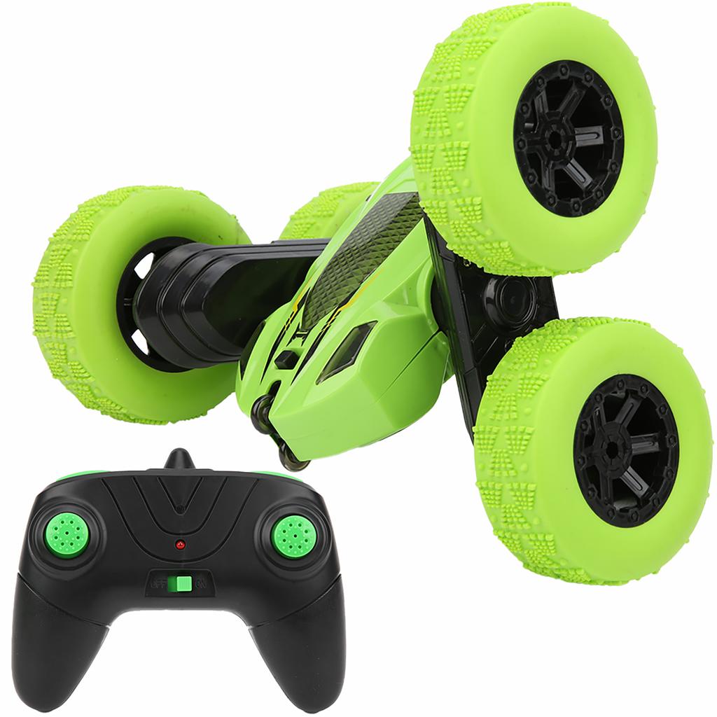 X-010 Dobbeltsidig 2.4G Fjernkontroll Stuntbil Modell 360 Graders Rull RC Bil Leke