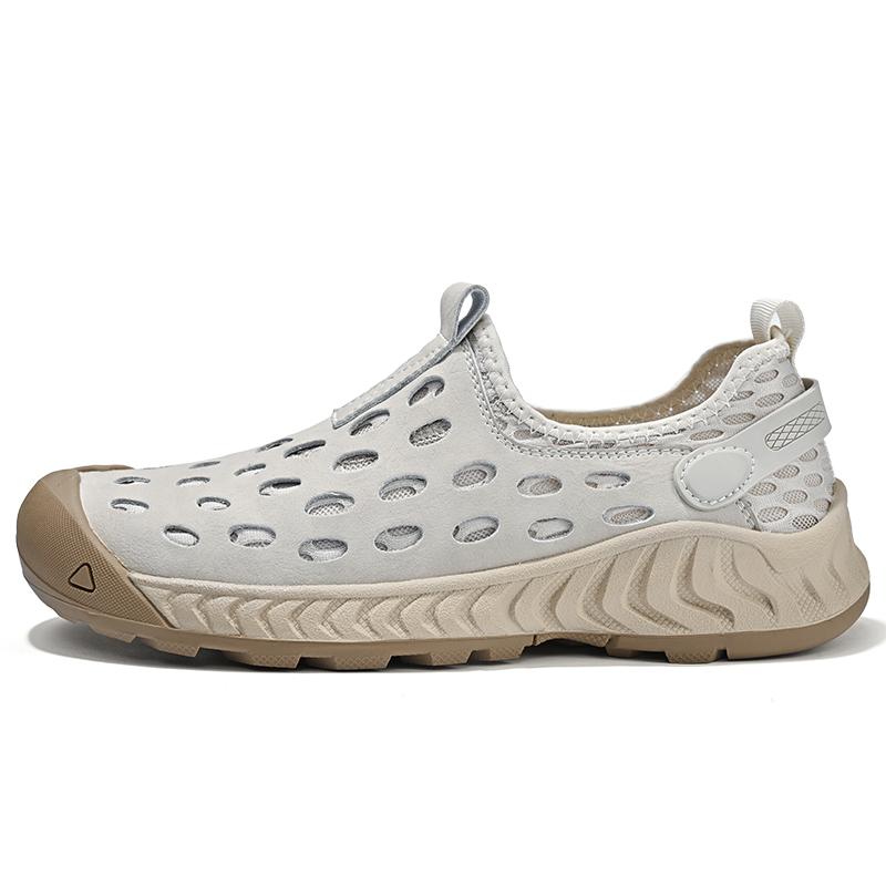 Men's Casual Shoes Slip On Mesh Hole Shoes