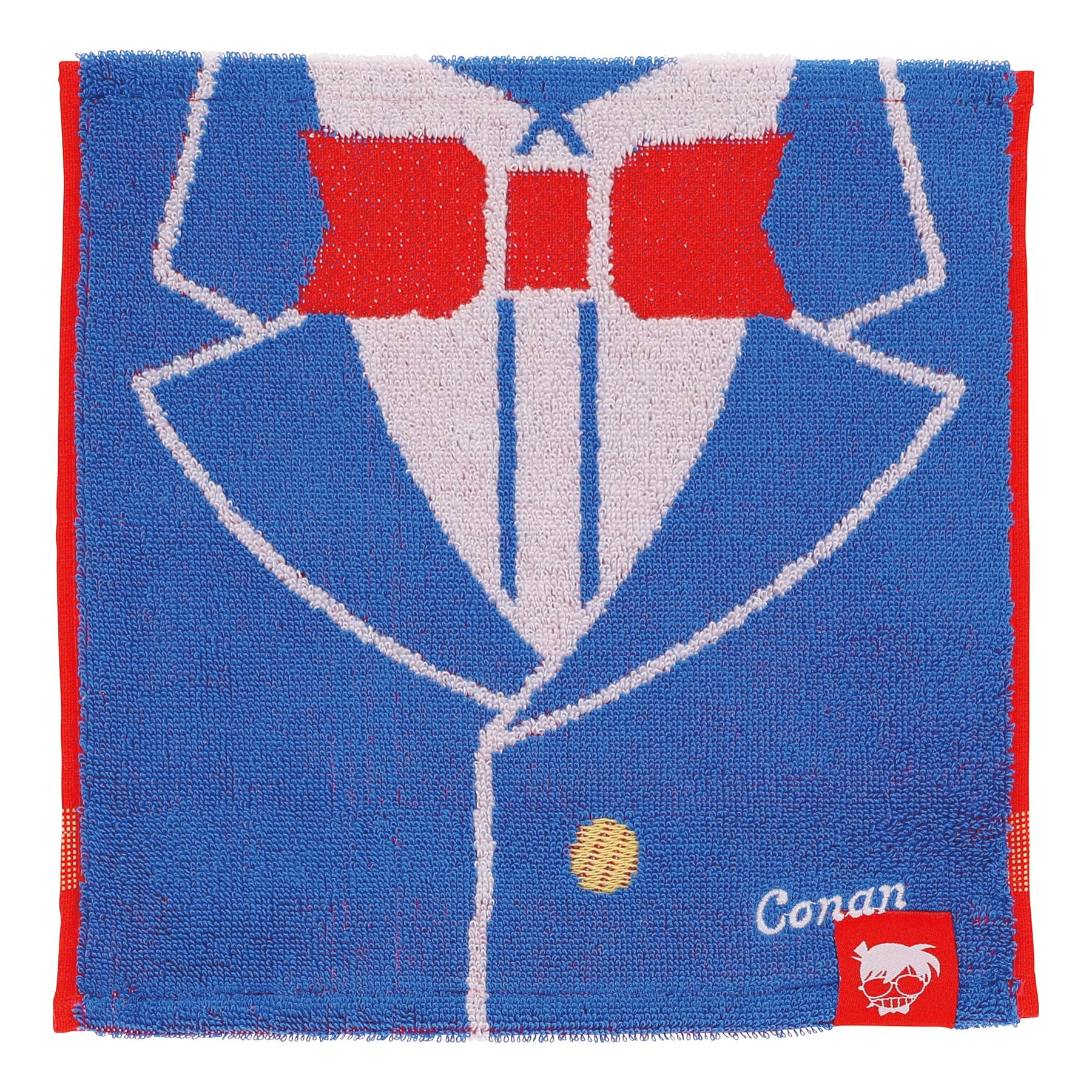 Marushin Detective Conan Costume Organic Untwisted 4855016000 Handkerchief, Conan, Cotton, Yarn,