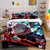 Anime Character with Flames. Bedding Sets Duvet Cover Sets Duvet Covers Pillowcases(1*Duvet Cover 2*Pillowcases Without Duvet Insert)