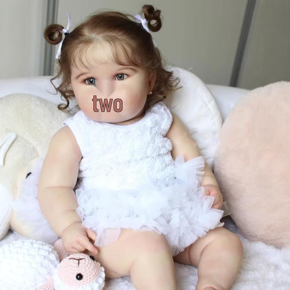 Xinweicheng 3D Realistic 60cm Reborn Baby Doll