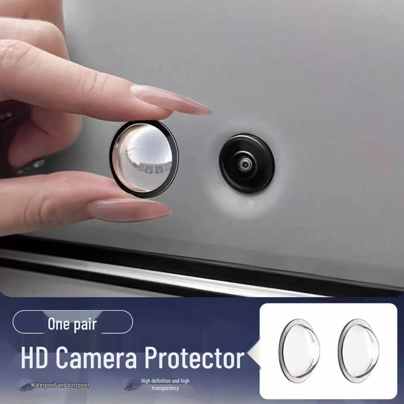 

Car Front & Rear 360° Camera Protective Cover Camera Protector Cover - 1 pair [op packaging]