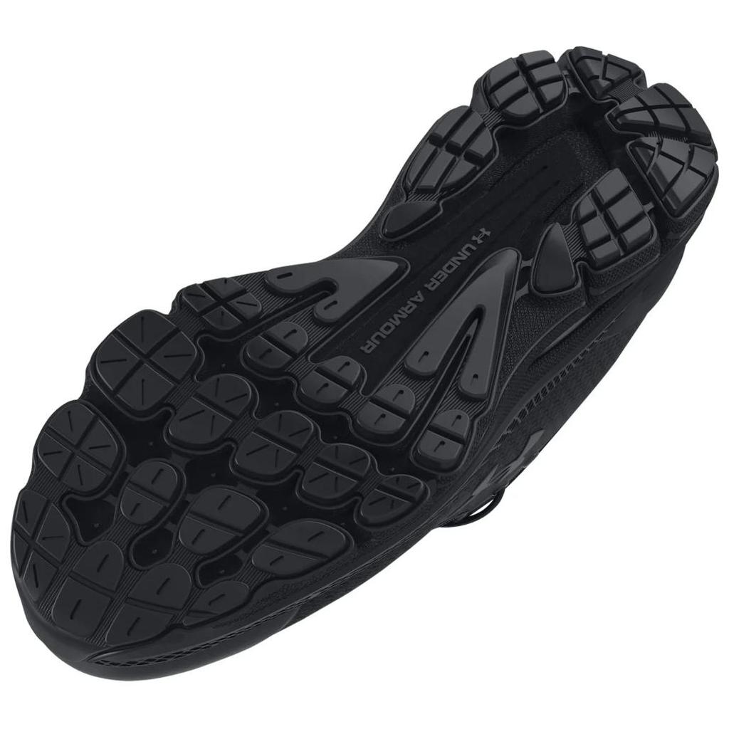 Under Armour Charged Gemini Triple Black Unisex Sneakers 3026501-002