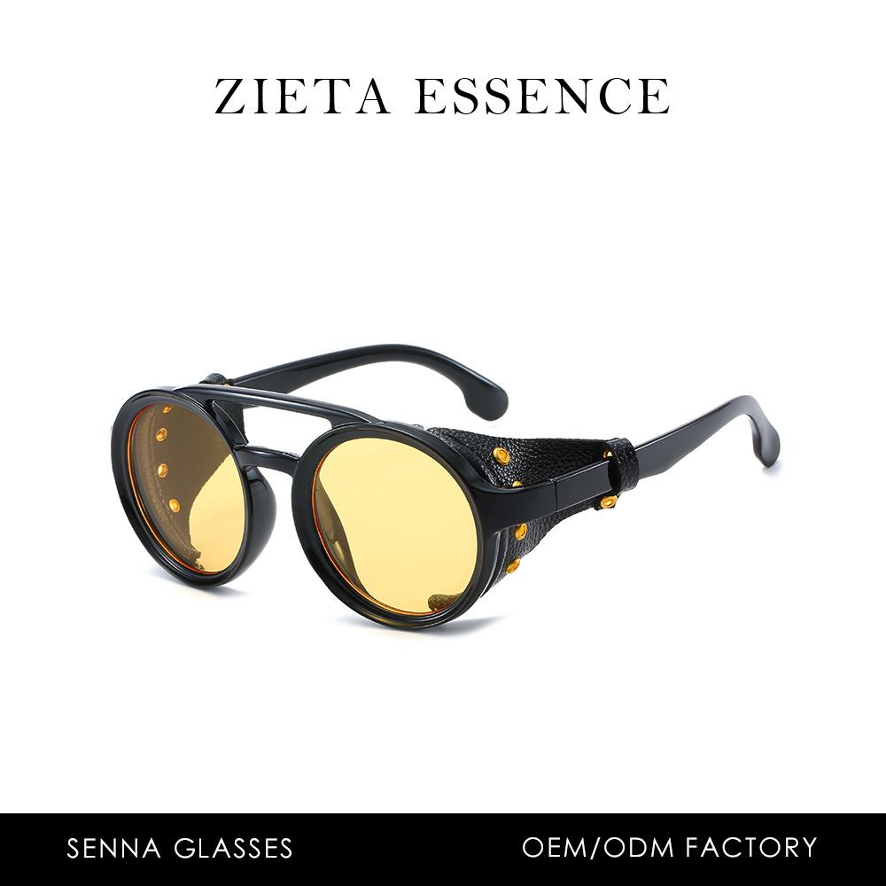 Cyberpunk Sunglasses A Hip Hop Personality Os Glasses Men'S And Women'S Niche Belt Buckle Sunglasses