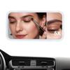 HD Mirror Car Vanity Mirror 3X Magnifying Visor Mounted Mirror Fill Light Makeup Mirror  Sun Visor