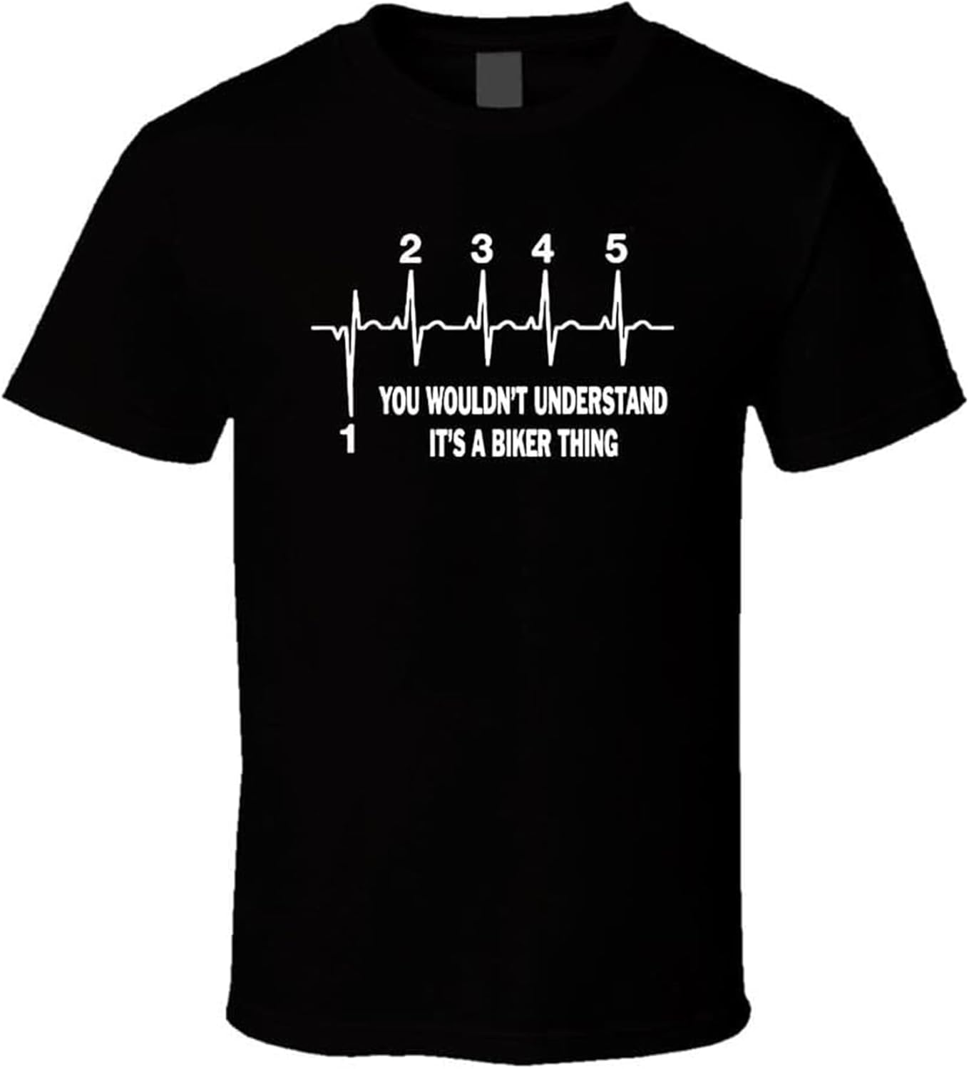 It s a Biker Thing Shirt Black White Tshirt Men s M чёрный
