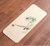 New Chinese Zen miscellaneous vegetable dry brewing tea party pastoral style coffee table dry brewing pad waterproof table flag