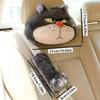 1 PC Internet Celebrity Lucifer Cat Plush Pillow Pillow Doll Car Headrest Neck Pillow Seat Belt Cute Doll Toy