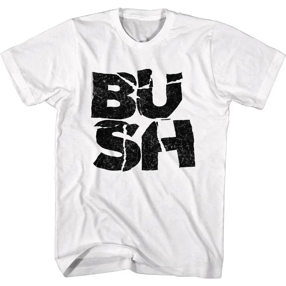 Bush Smashed Logo Men s T Shirt S