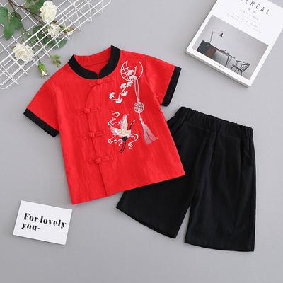 Children's Hanbok Boys Summer Chinese School Uniform Girls Chinese Style Ancient Tang Suit Summer Ancient Style June 1 Performance Clothes