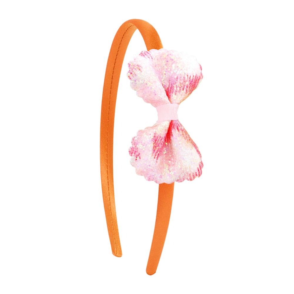 Schleifen Stirnbänder für Babymädchen Glitzernde glänzende Schleifen Stirnbänder für Kinder Funkelnde Accessoires für Kleinkinder