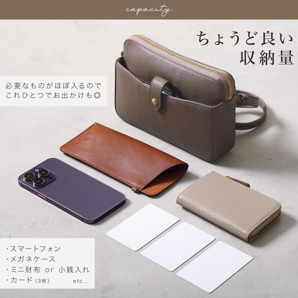 [BLUE SINCERE] Damen-Schultertasche aus echtem Leder, wasserabweisend, horizontal, leicht, kompakt, Crossbody, Sacoche, Pochette, Schultertasche,