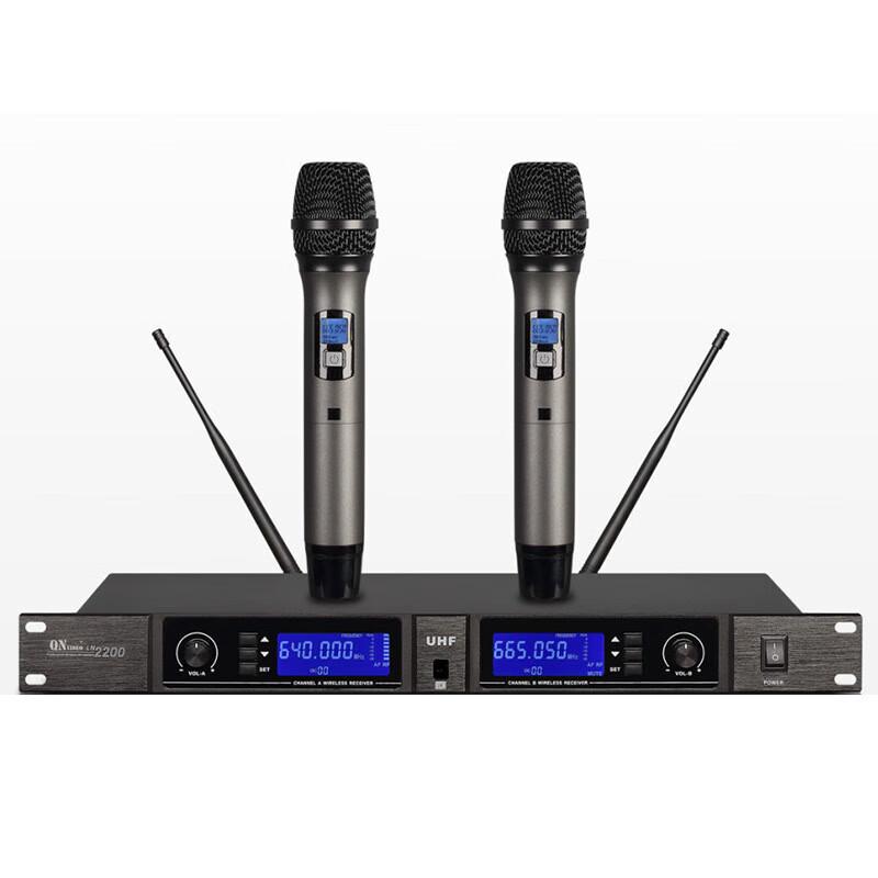 

Qinuo QN-LA2200 U-Band Dual Wireless Handheld Microphone (CN version)