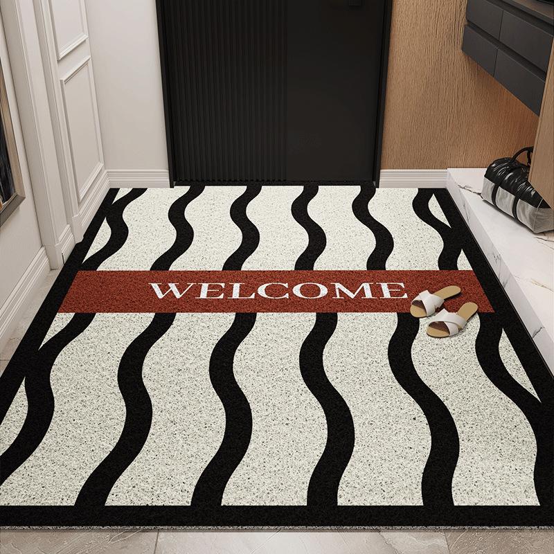 Door Mat Sand Scraping Wear-resistant Wire Ring Door Door Door Mat Door Non-slip Mat Can Be Cut Carpet
