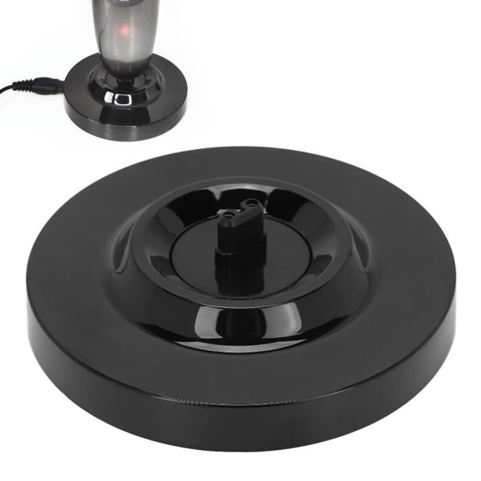 Base de chargement pour rasoir électrique, support de chargement universel pour rasoir électrique, base de chargement(noir)