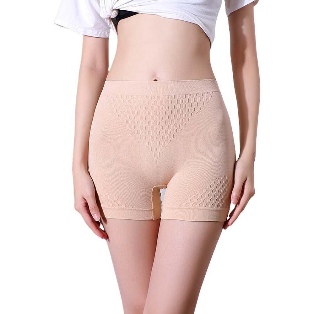 

Cotton Crotch Slimming Shapewear High Waist Belly Contracting Seamless Panties Women Shapers Lingerie Tummy Control Underpants L тілесний