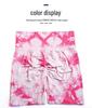 Seamless Smiley Tie-Dye High Waist Yoga Pants – Peach Butt Leggings & High Elasticity Fitness Shorts