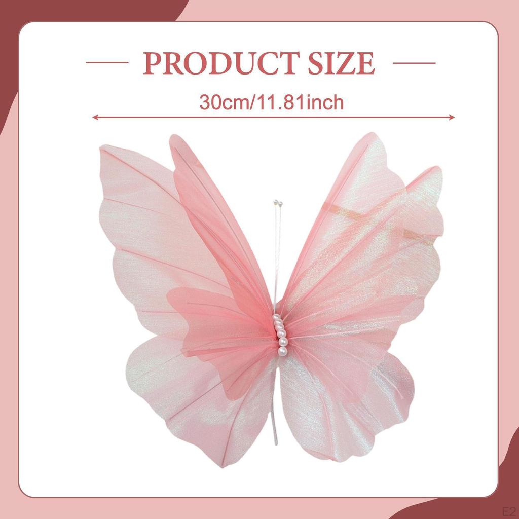 Artificial Butterfly Decoration Marriage Decor DIY Crafts Anniversary