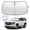 Car Windshield Sun Shade Cover For Chevy Tahoe 2015-2020 Foldable UV Block Visor