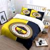 Fenerbahçe Logo Bettwäscheset Bettwäsche Bettbezugset Bettbezug Kissenbezüge (1 * Bettbezug 2 * Kissenbezüge, ohne Bettdecke)