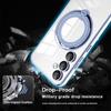 Magsafe Magnetic Ring Wireless Charge Phone Cases For Samsung Galaxy A14 A24 A34 A54 Plating TPU Transparent Clear Cover